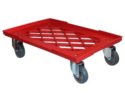Carro portacajas rejado