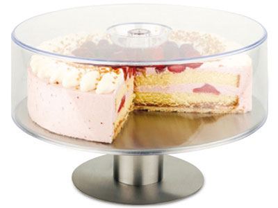 Porta tarta giratorio inox