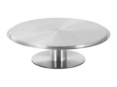Porta tarta giratorio inox