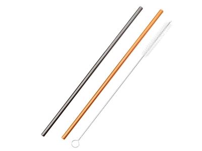 Pajitas rectas inox