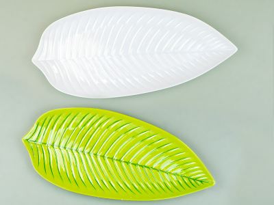 Plato Hoja melamina