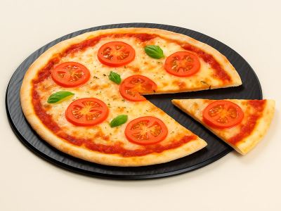 Plato pizza melamina