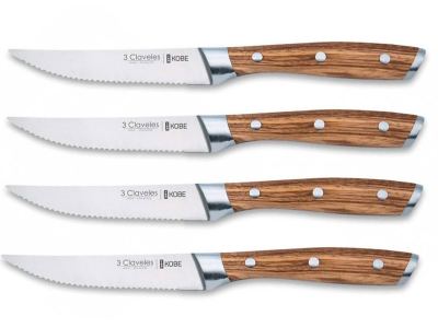 Set 4 chuleteros Kobe