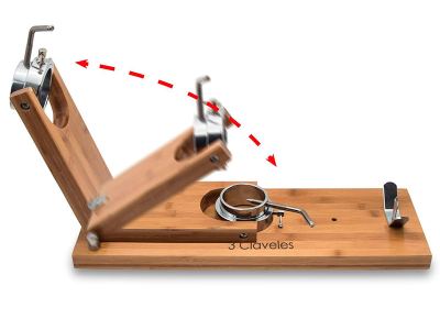 Jamonero plegable madera