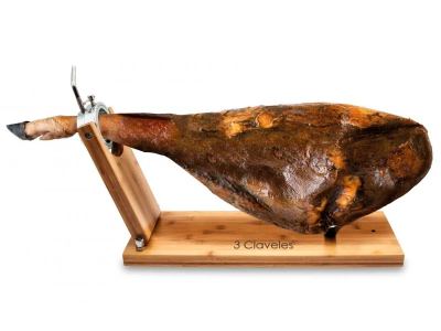 Jamonero plegable madera