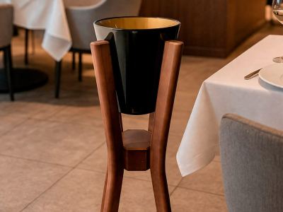 Soporte madera para cubitera