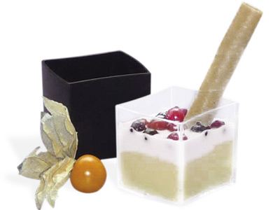 Vasito cubo ondas 6,5cl