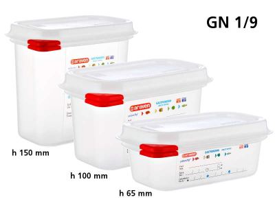 Hermético GN 1/9 PP