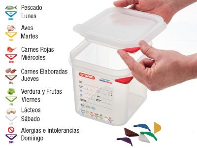 Hermético GN 1/3 PP