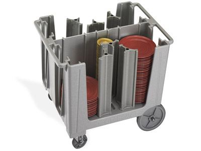 Carro portaplatos ajustable