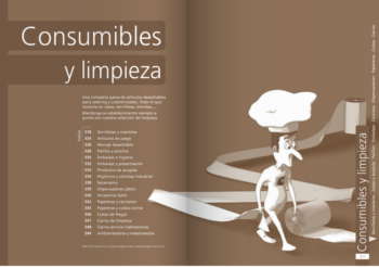 Consumibles y Limpieza. Catálogo Profesional 9.