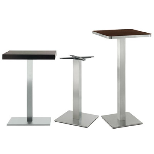 Pie INOX Cuad.