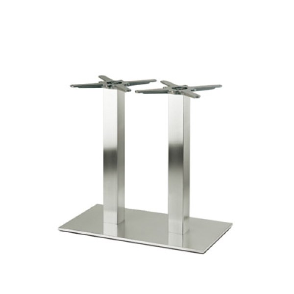 Pie doble INOX