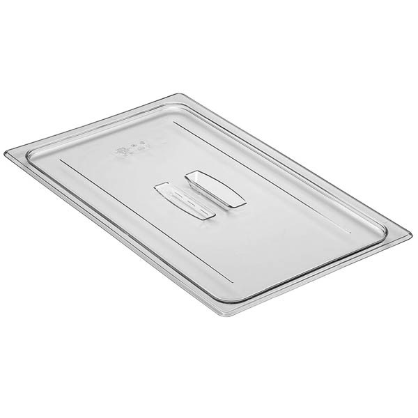 Tapa transparente con asa