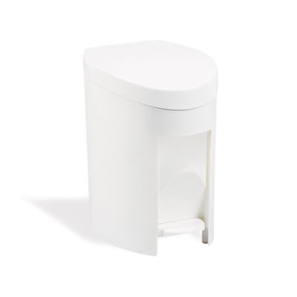 Cubo pedal Blanco Rubbermaid