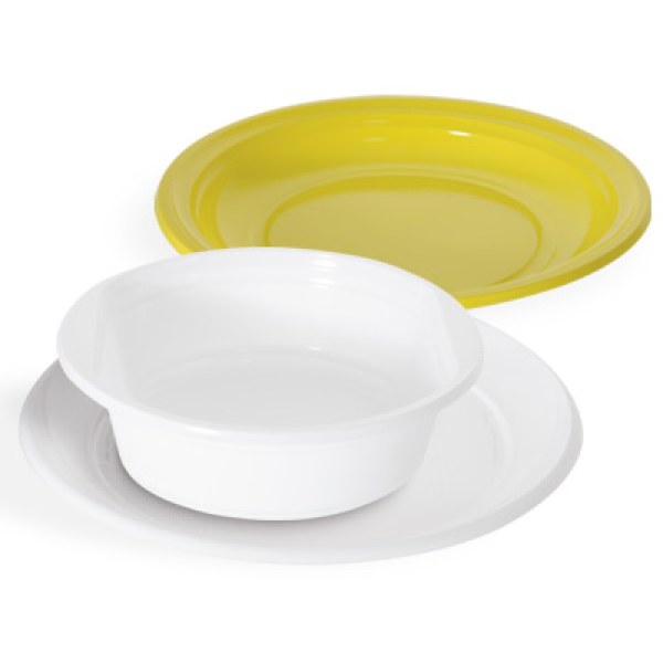 Platos plástico