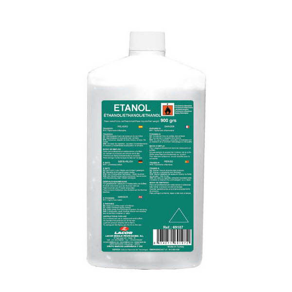 Botella de gel etanol 1 L