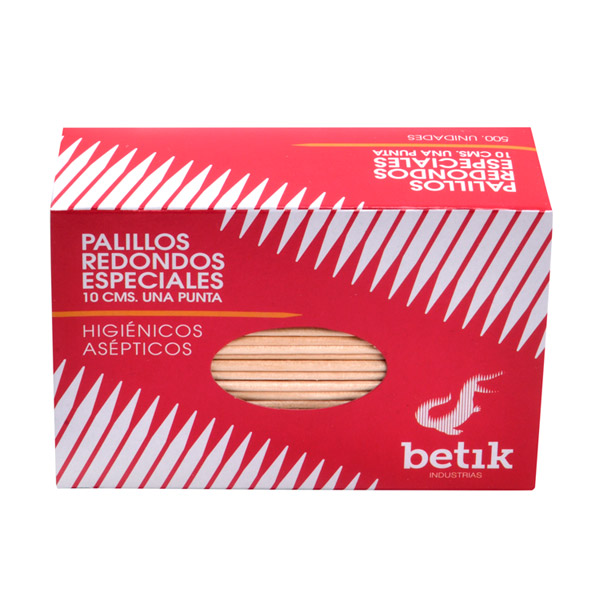 Estuche 500 palillos