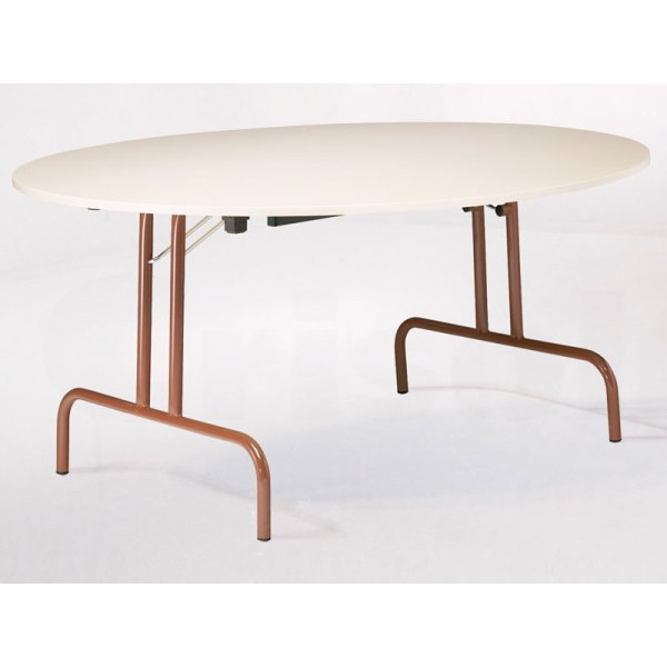 Mesa plegable redonda