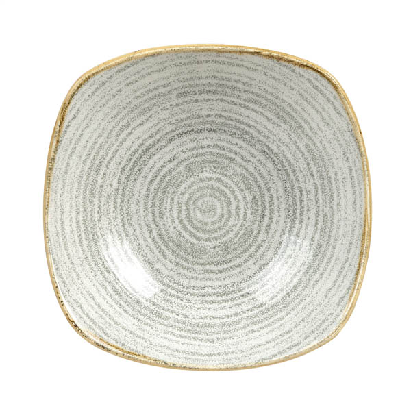 Bol cuadrado Stone Grey