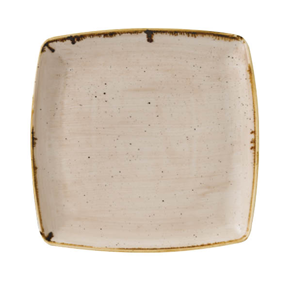 Plato cuadrado hondo