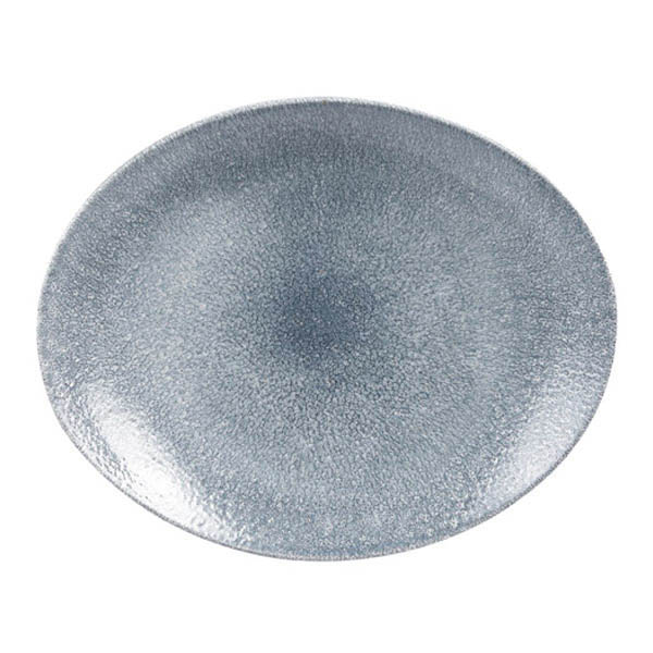 Fuente oval Topaz blue