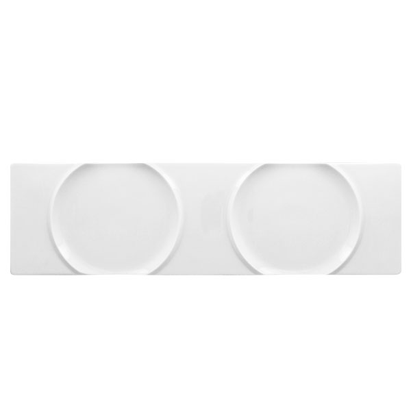 Plato rectangular Gourmet