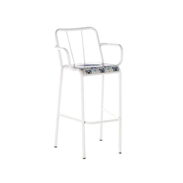 Taburete con brazos Dots