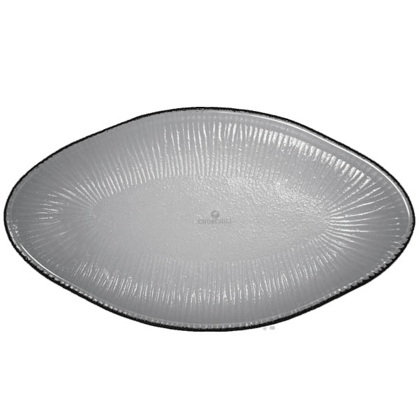 Fuente oval orgánica