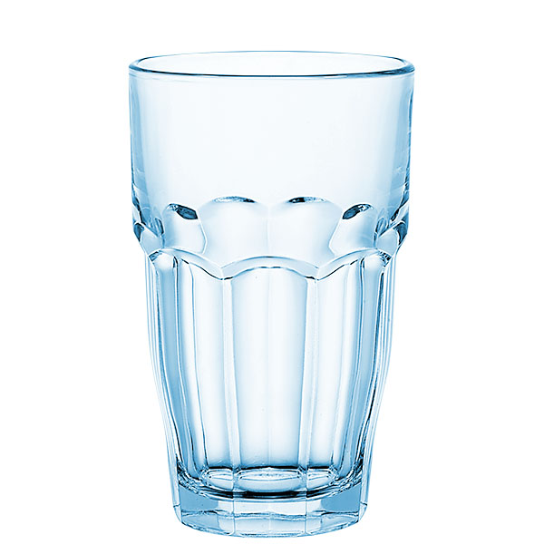 Vaso alto azul