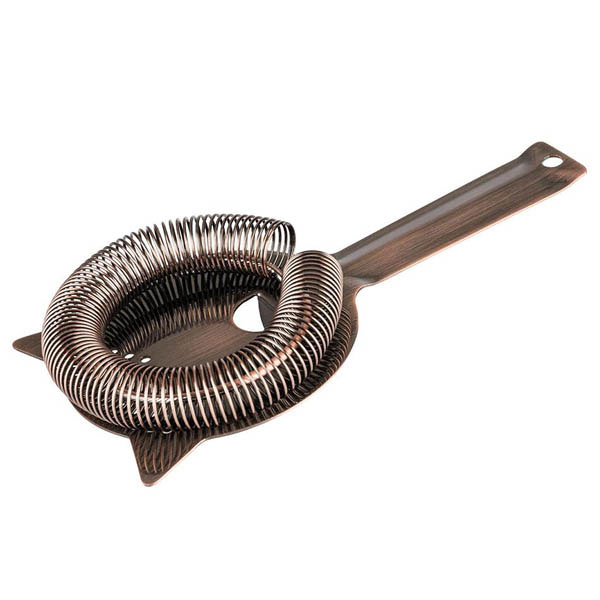 Colador cobre envejecido