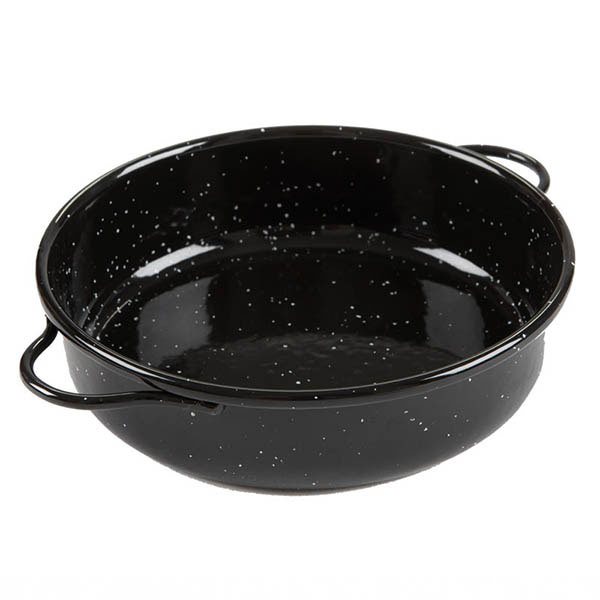 Fuente esmaltada asas