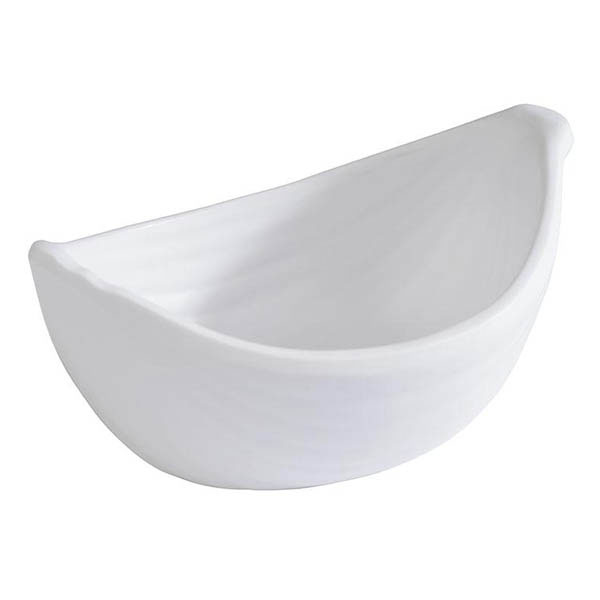 Mini cuenco barco 6 cl Blanco