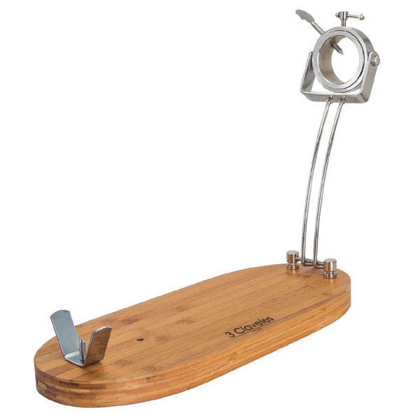 Jamonero plegable bambú