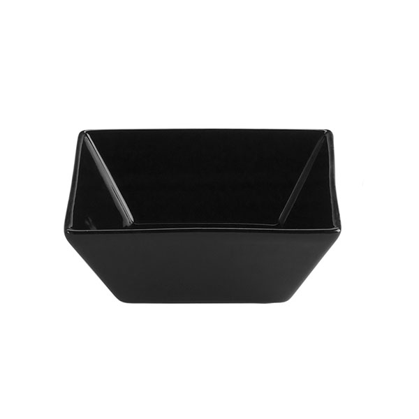 Mini bol cuadrado Negro