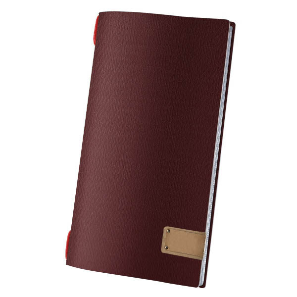 Portacartas Juta Maxi Burdeos