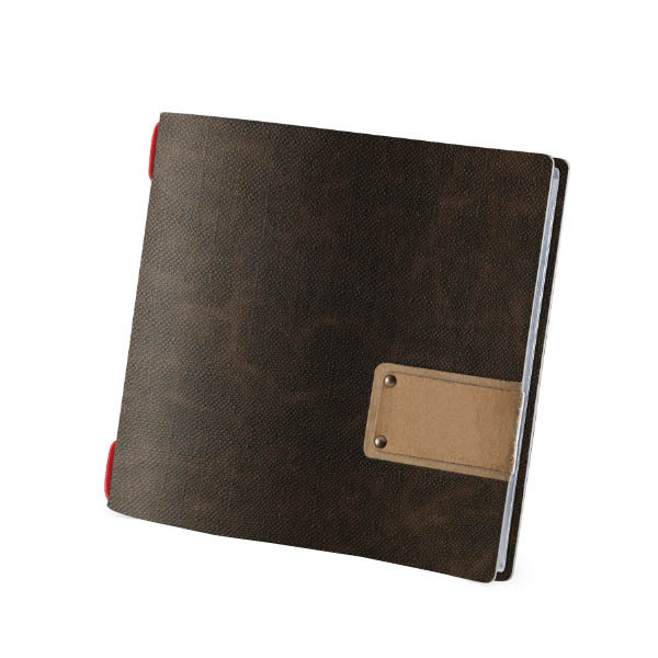 Juta Quadrato Marrón