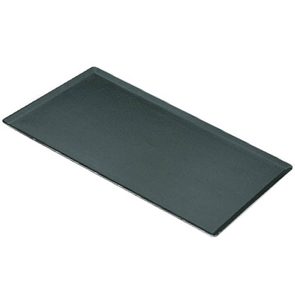 Placa de acero pavonado