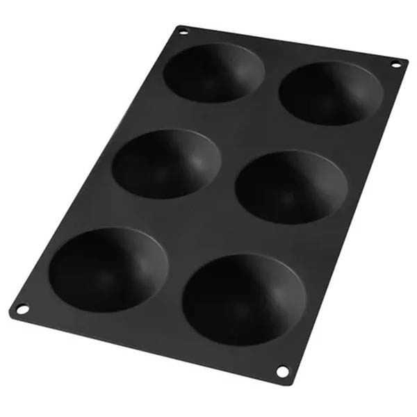 Molde semiesfera 6 cavidades