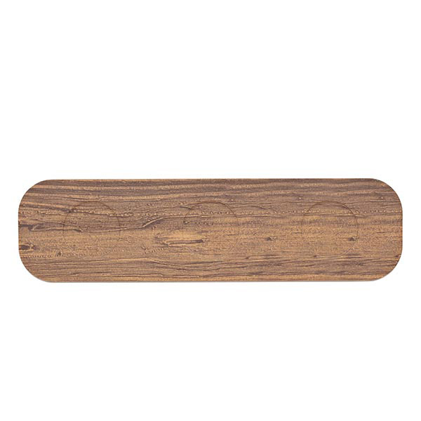 Bandeja melamina Madera (huellas)