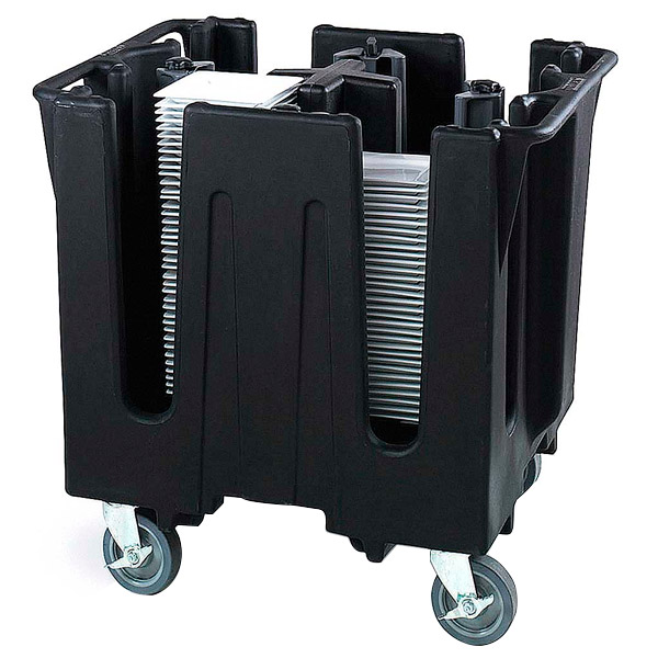 Carro ajustable para platos