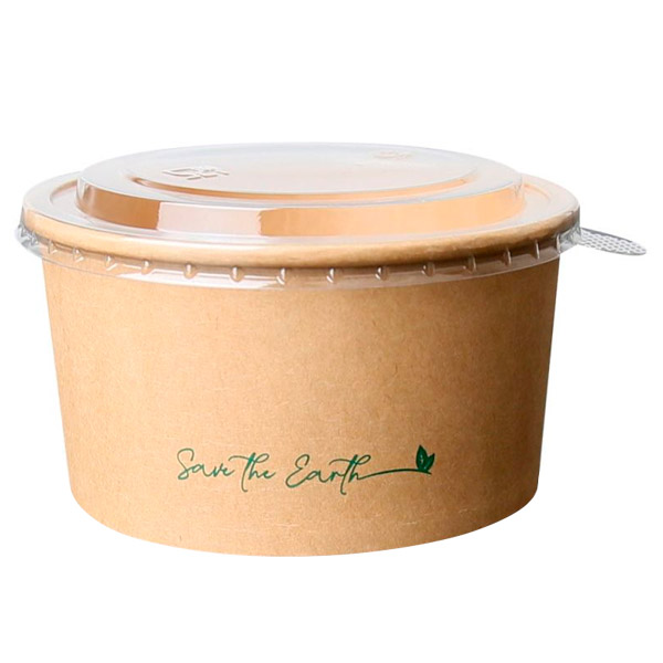 Pack 25 Ensaladeras kraft