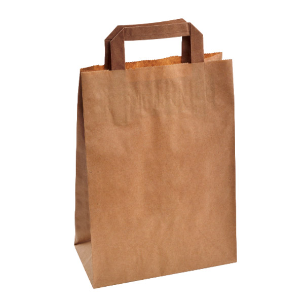 Bolsa con asa plana