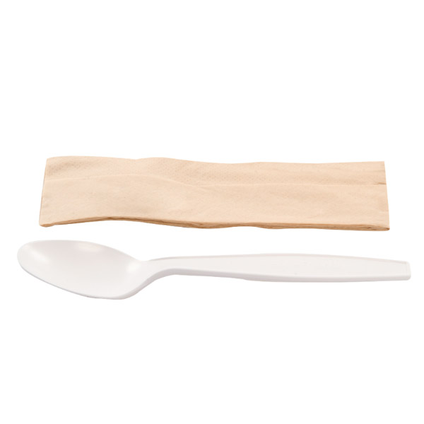 Pack 50 Sets (Cuchara+servilleta)