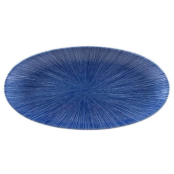 Fuente Chef's oval Agano Blue