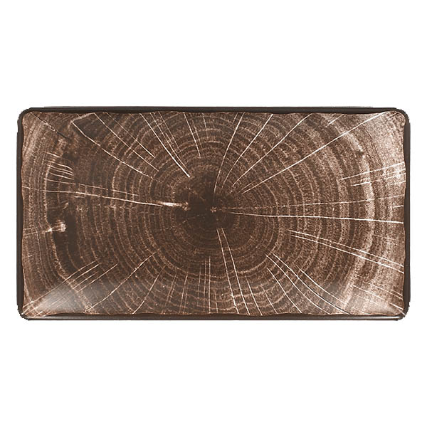 Fuente rectangular Oak brown