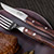 Cuchillo dentado carne