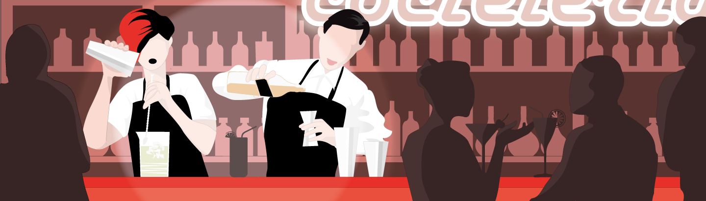 Equipamiento profesional de coctelería